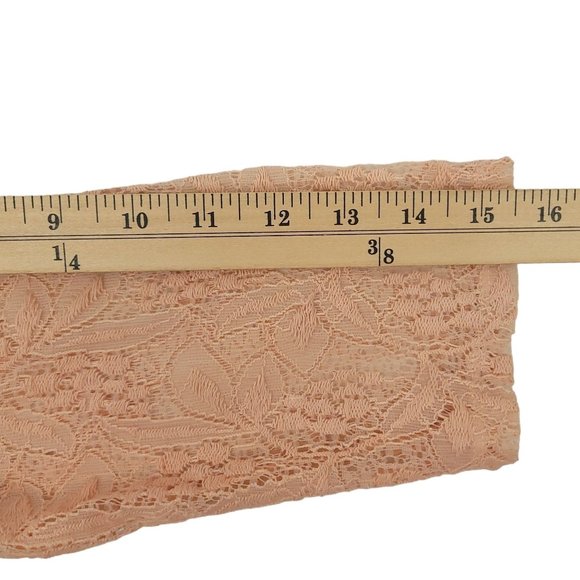 Maeve Anthropologie Pink Lace Floral Dress Size M Round Neck Keyhole Back Lined - Picture 5 of 16